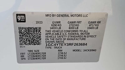 2024 Chevrolet Silverado 3500 HD LT DRW