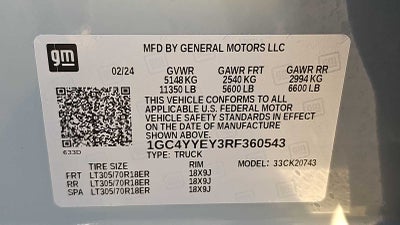 2024 Chevrolet Silverado 2500 HD ZR2