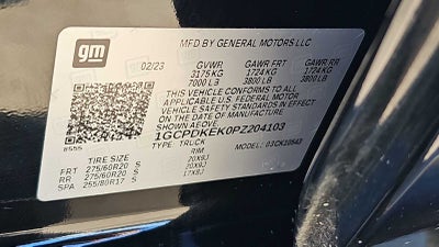 2023 Chevrolet Silverado 1500 LT (2FL)