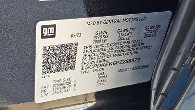 2023 Chevrolet Silverado 1500 LT (2FL)