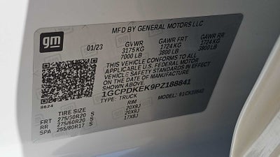 2023 Chevrolet Silverado 1500 LT (2FL)