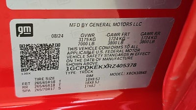 2024 Chevrolet Silverado 1500 LT (2FL)