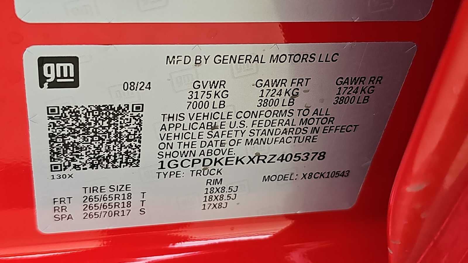 2024 Chevrolet Silverado 1500 LT (2FL)