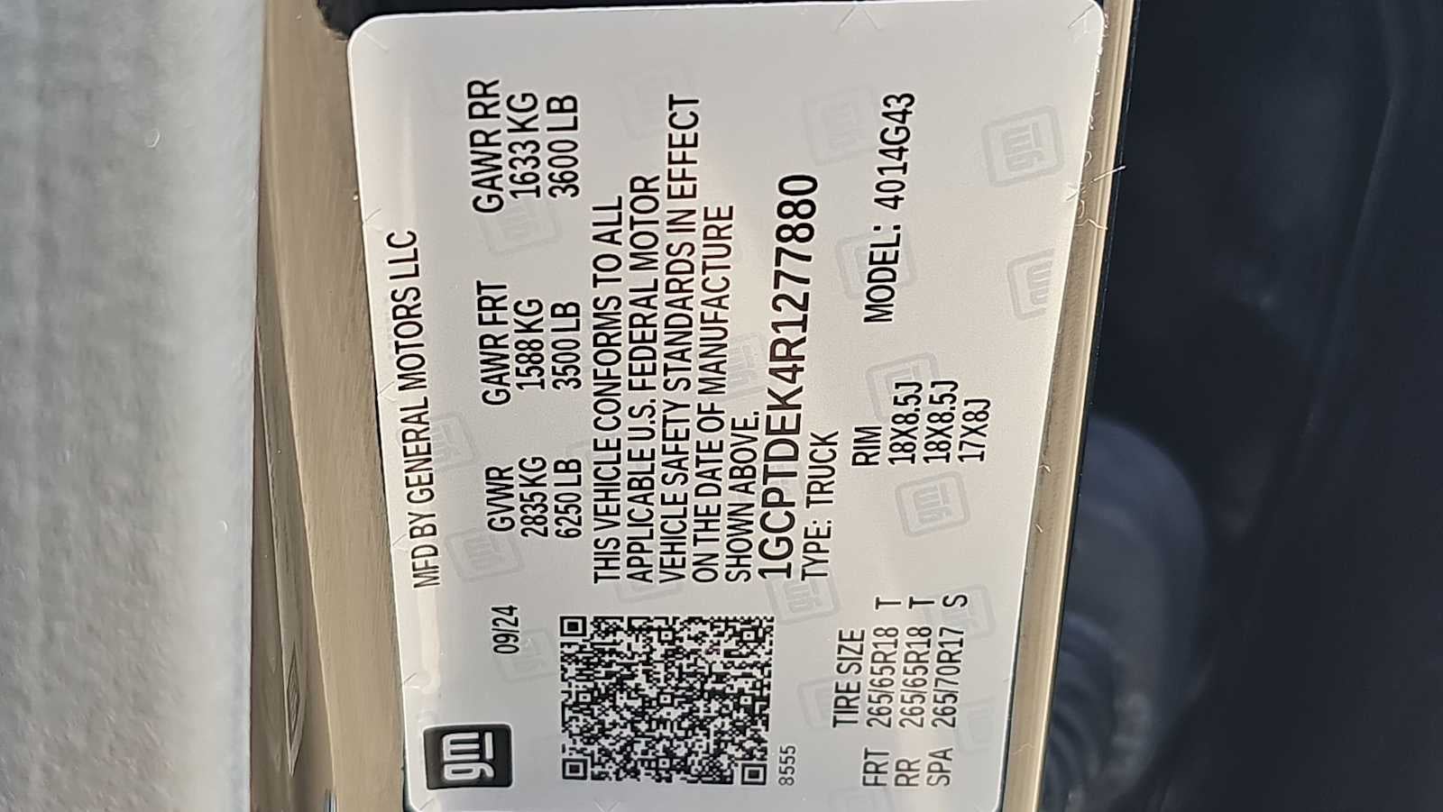 2024 Chevrolet Colorado Z71