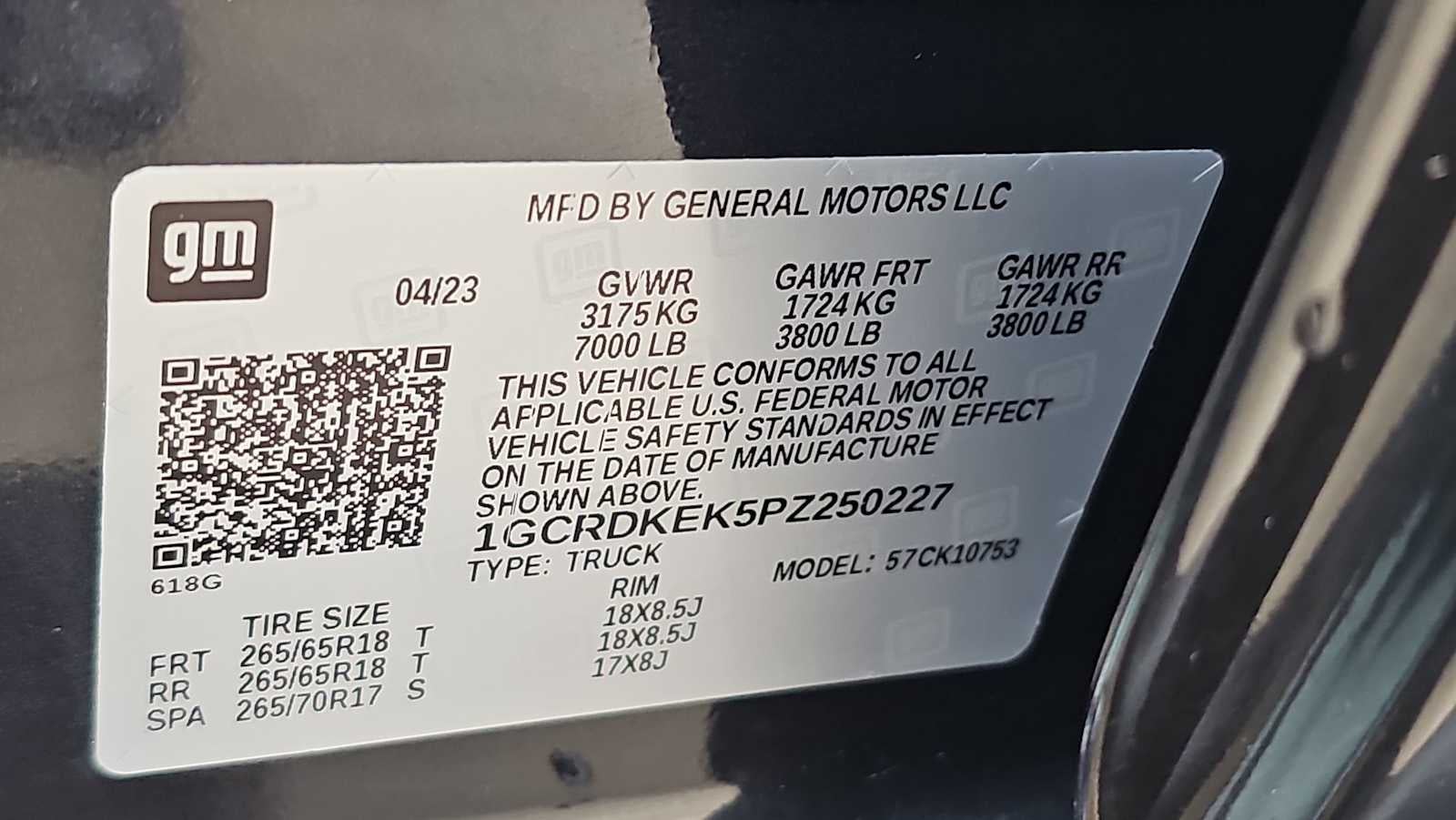 2023 Chevrolet Silverado 1500 LT (2FL)