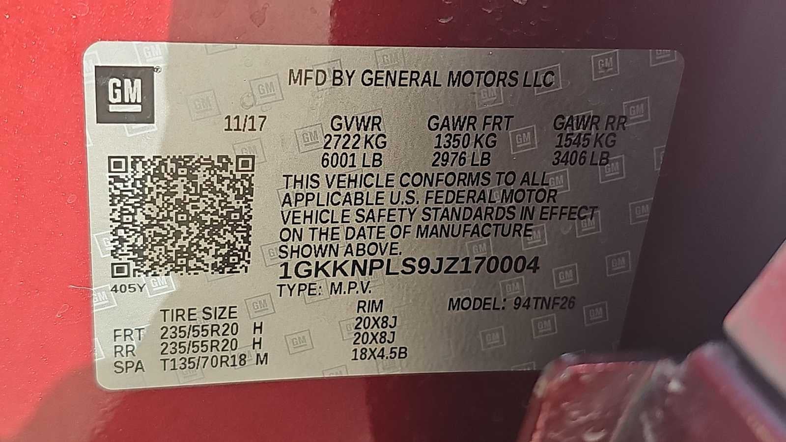 2018 GMC Acadia Denali