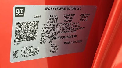 2025 GMC HUMMER EV SUV 2X