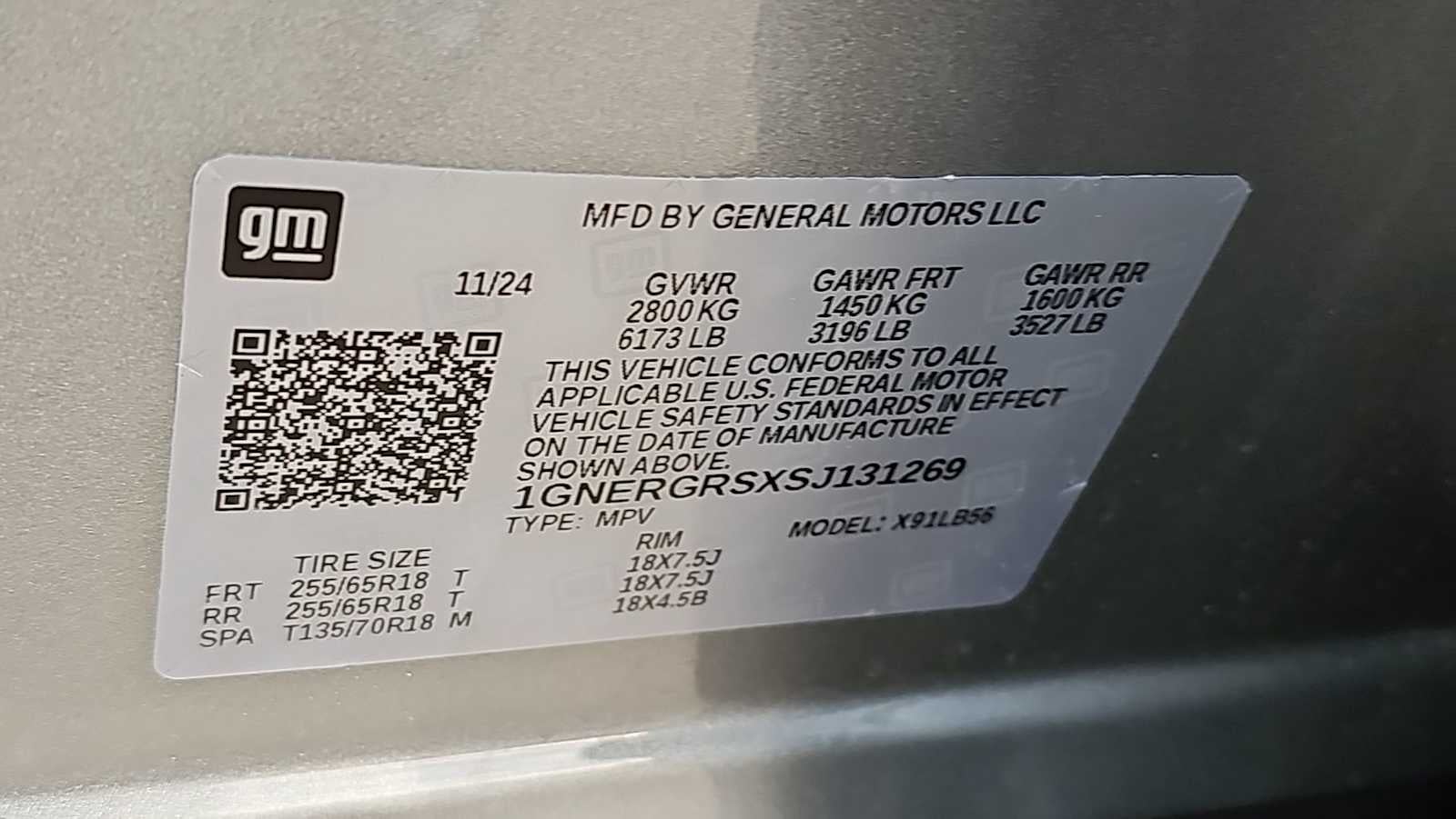 2025 Chevrolet Traverse LT