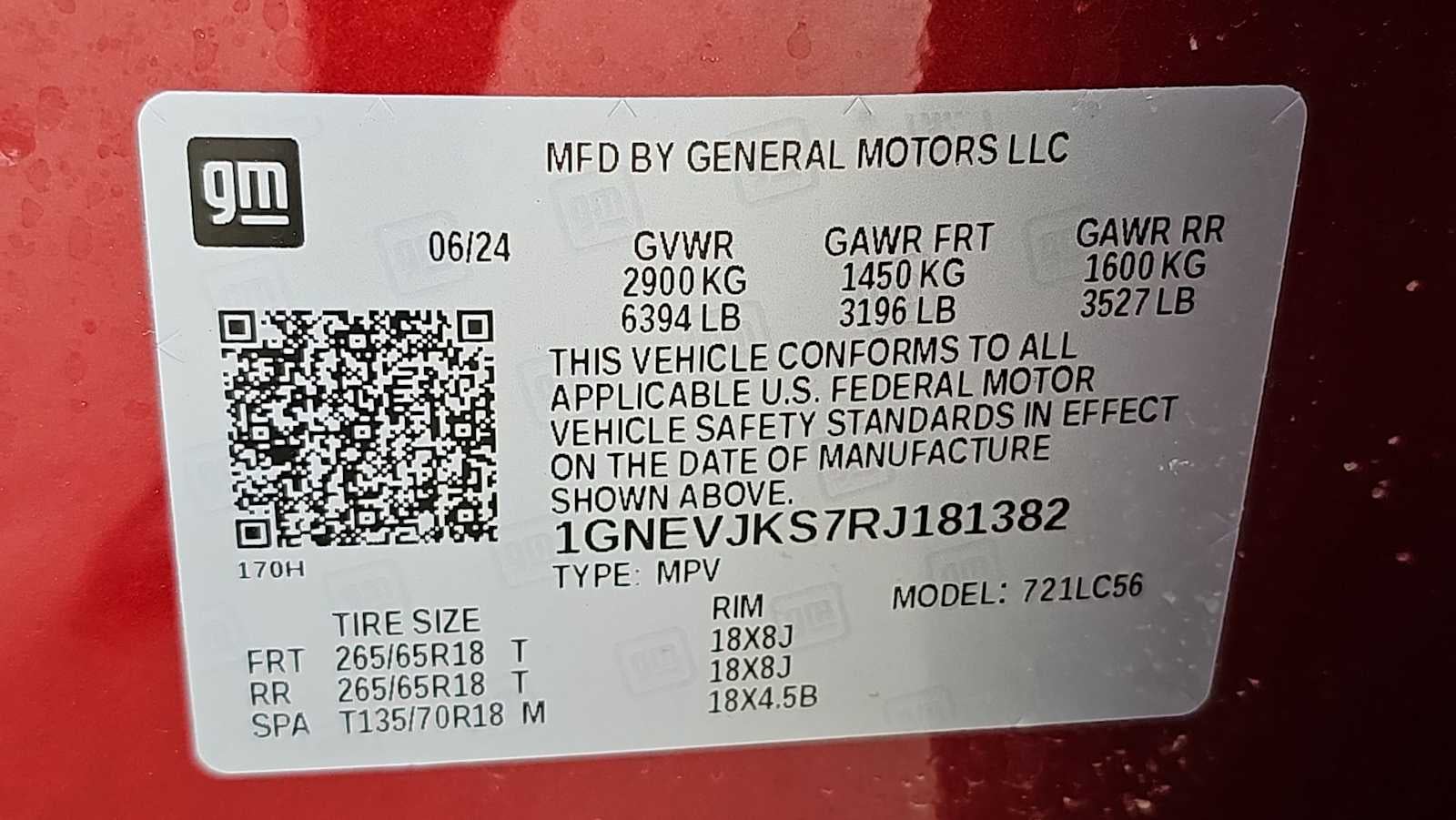 2024 Chevrolet Traverse Z71