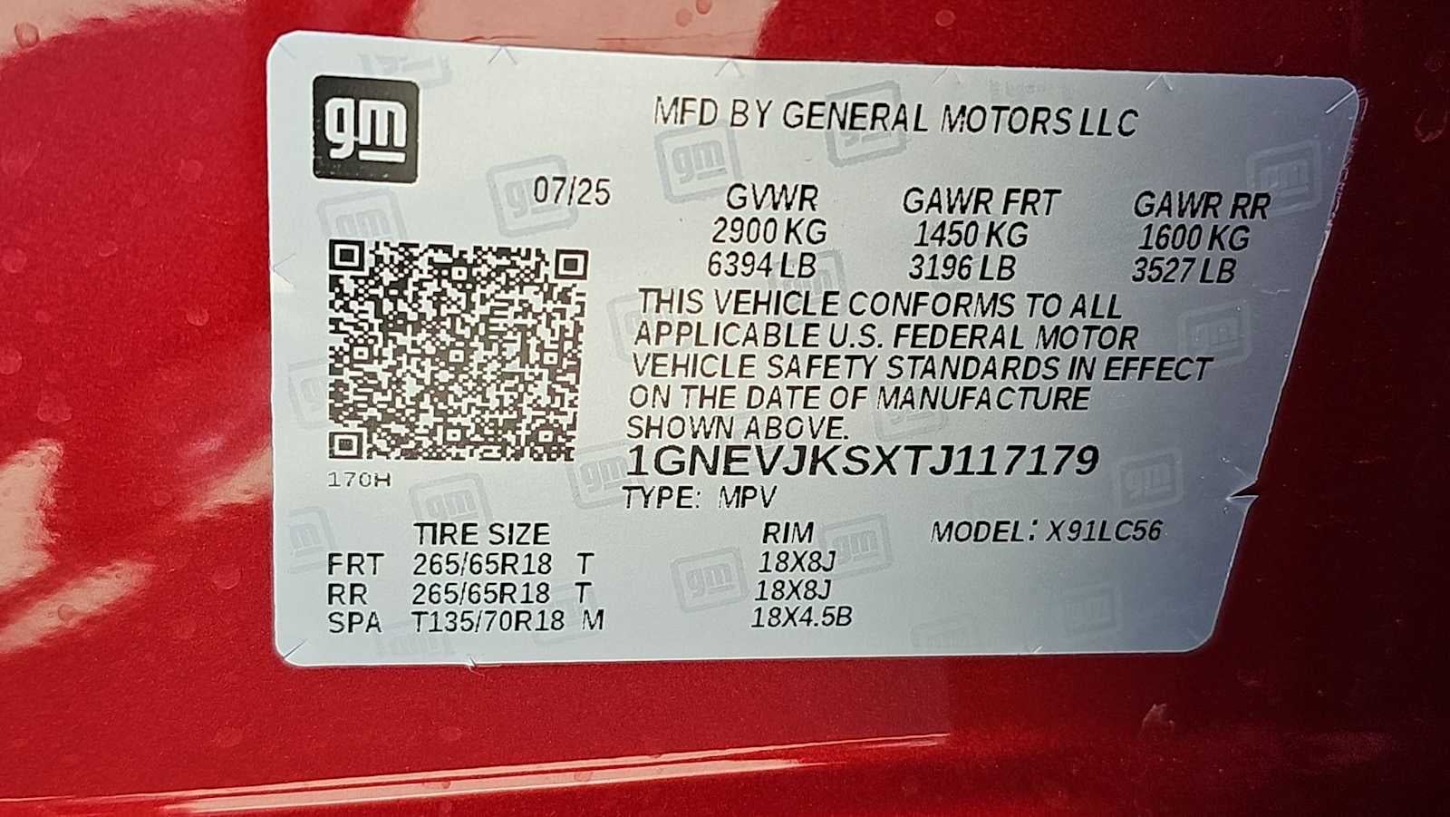 2026 Chevrolet Traverse Z71