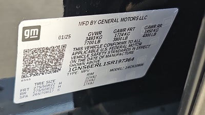 2025 Chevrolet Suburban RST