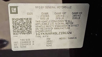 2020 Cadillac XT5 Luxury