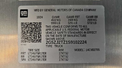 2025 Chevrolet BrightDrop 400 AWD 400