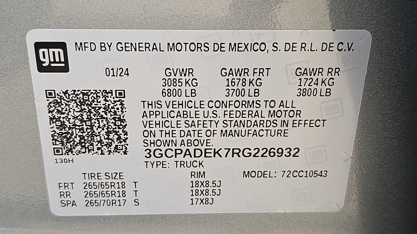 2024 Chevrolet Silverado 1500 RST