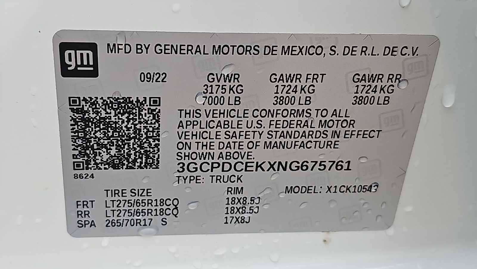 2022 Chevrolet Silverado 1500 Custom Trail Boss