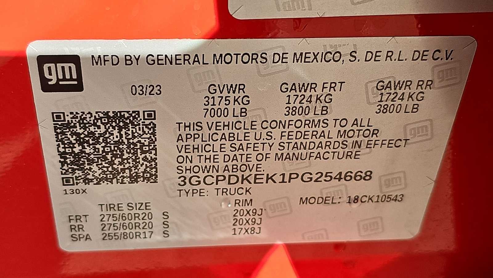 2023 Chevrolet Silverado 1500 LT (2FL)