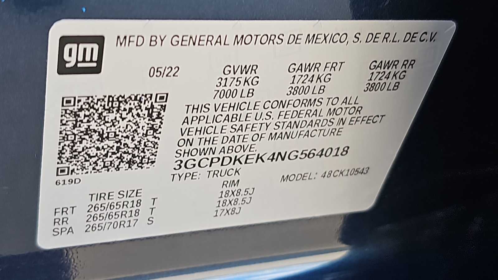 2022 Chevrolet Silverado 1500 LT (2FL)