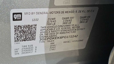 2023 Chevrolet Silverado 1500 LT (2FL)