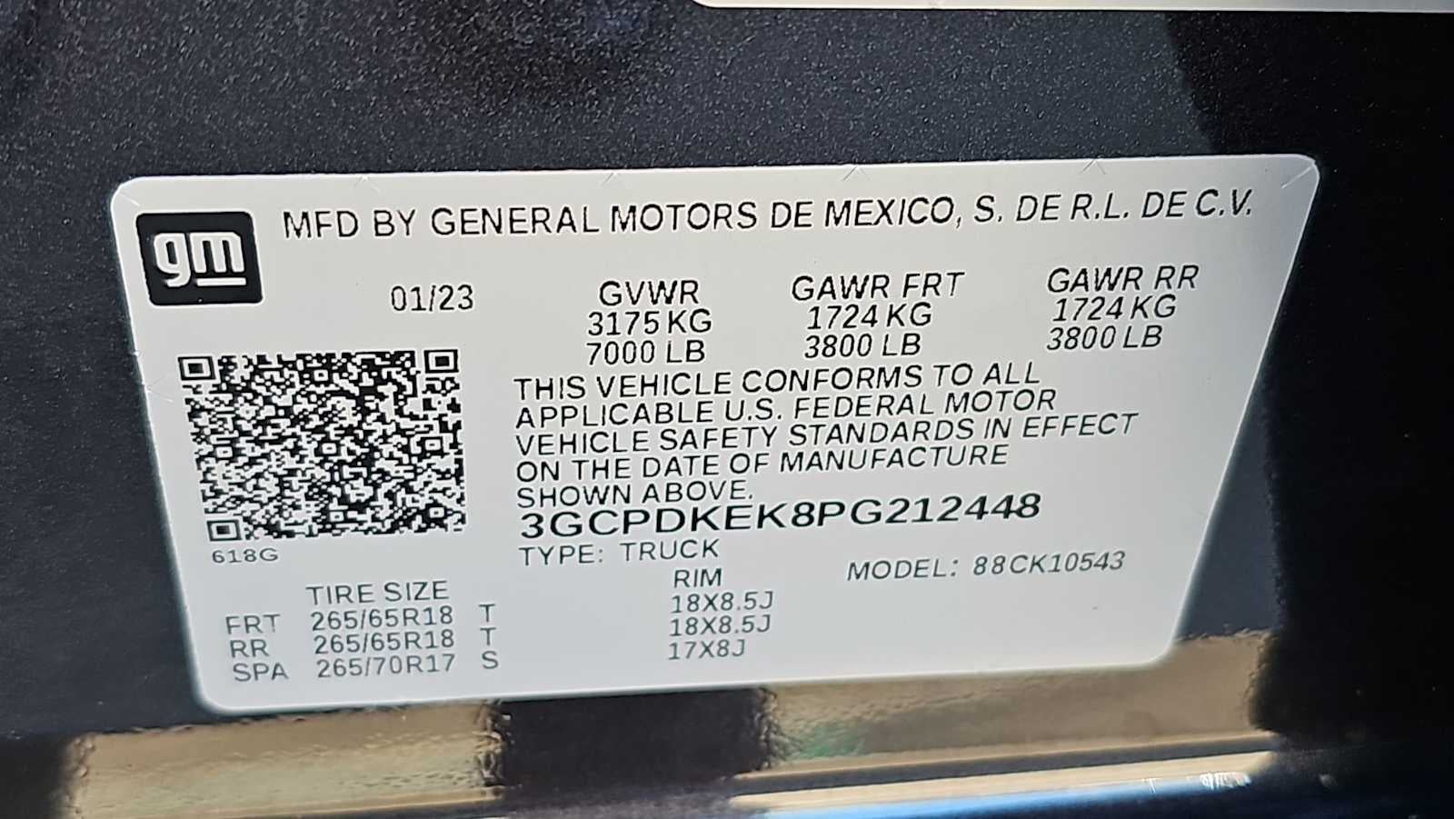 2023 Chevrolet Silverado 1500 LT (2FL)