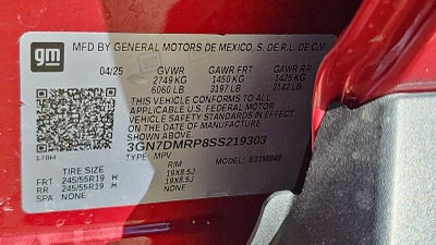 2025 Chevrolet Equinox EV LT