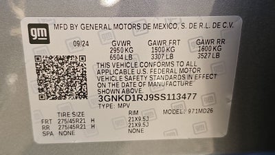 2025 Chevrolet Blazer EV RS