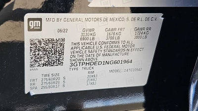 2022 GMC Sierra 1500 SLT