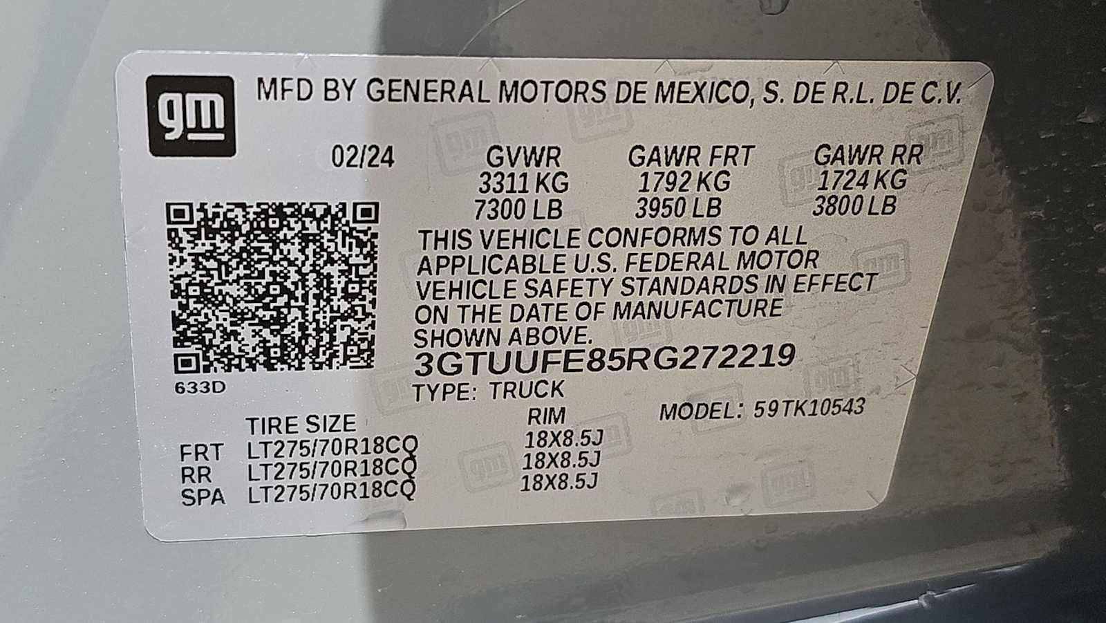 2024 GMC Sierra 1500 AT4X