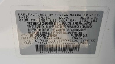 2021 Nissan Kicks SV Xtronic CVT