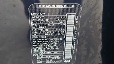 2021 INFINITI QX50 ESSENTIAL