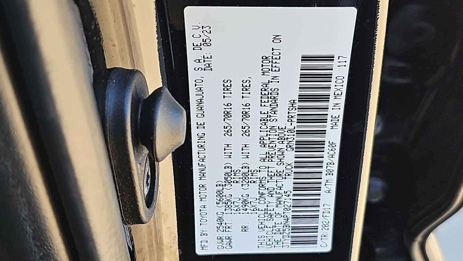 2023 Toyota Tacoma TRD Sport