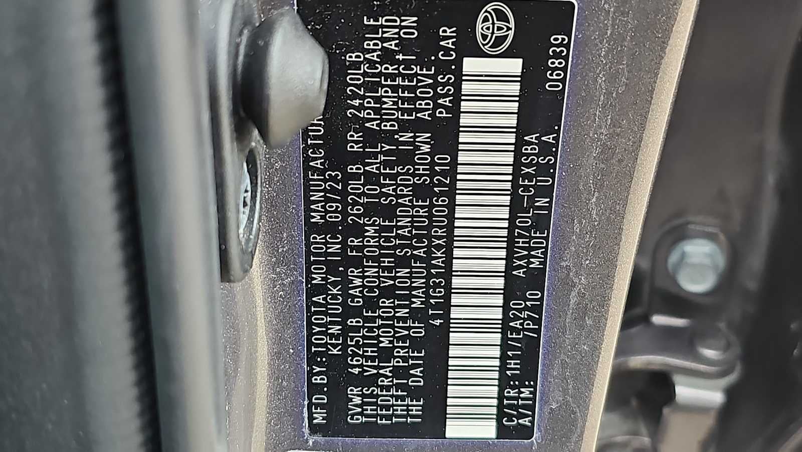 2024 Toyota Camry Hybrid SE