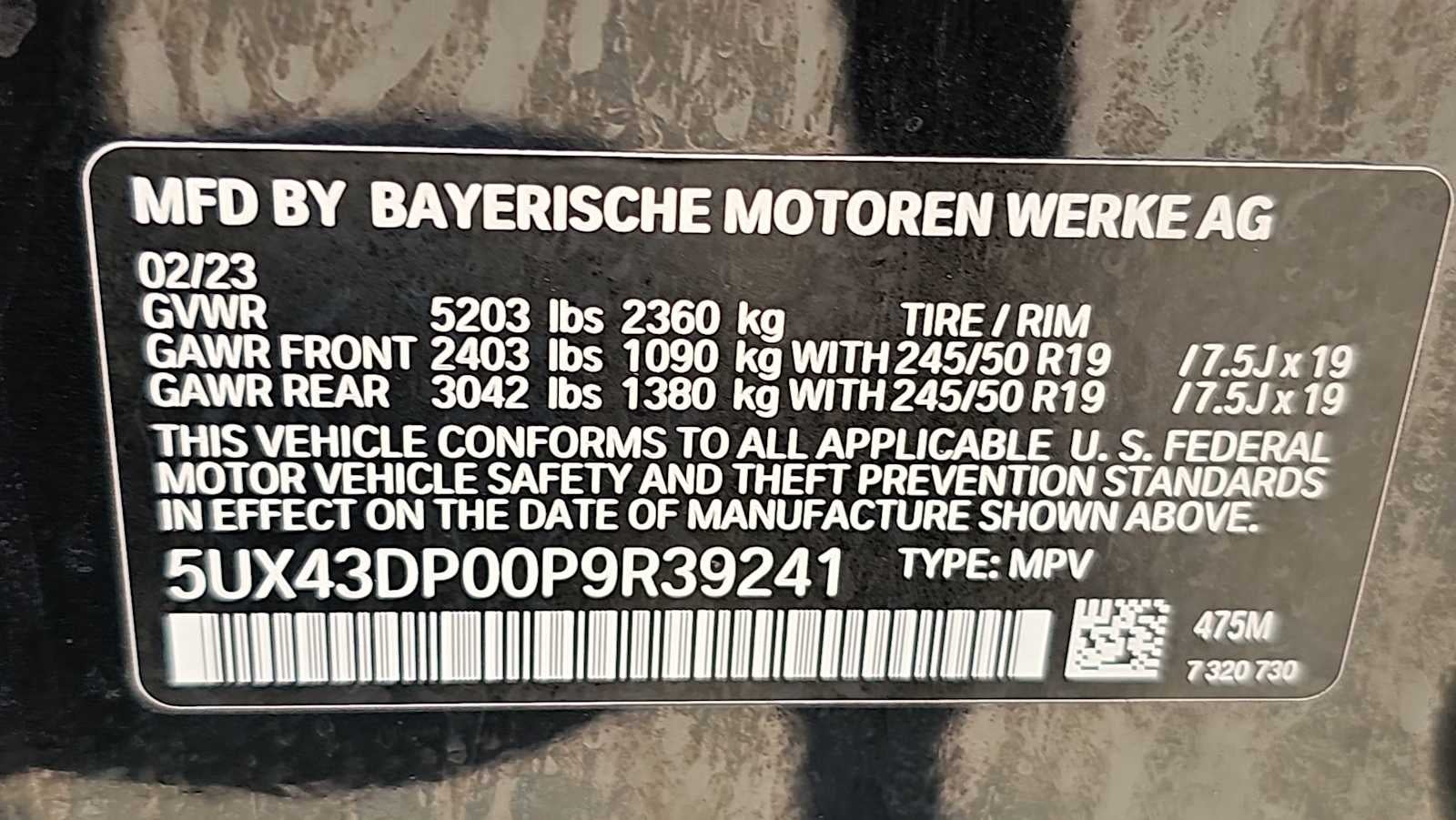 2023 BMW X3 sDrive30i