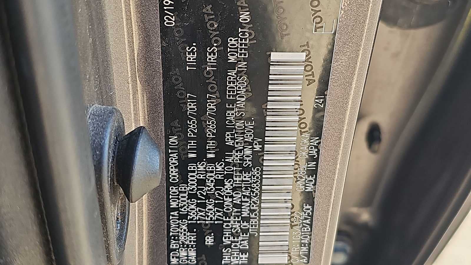 2019 Toyota 4Runner TRD Off Road Premium