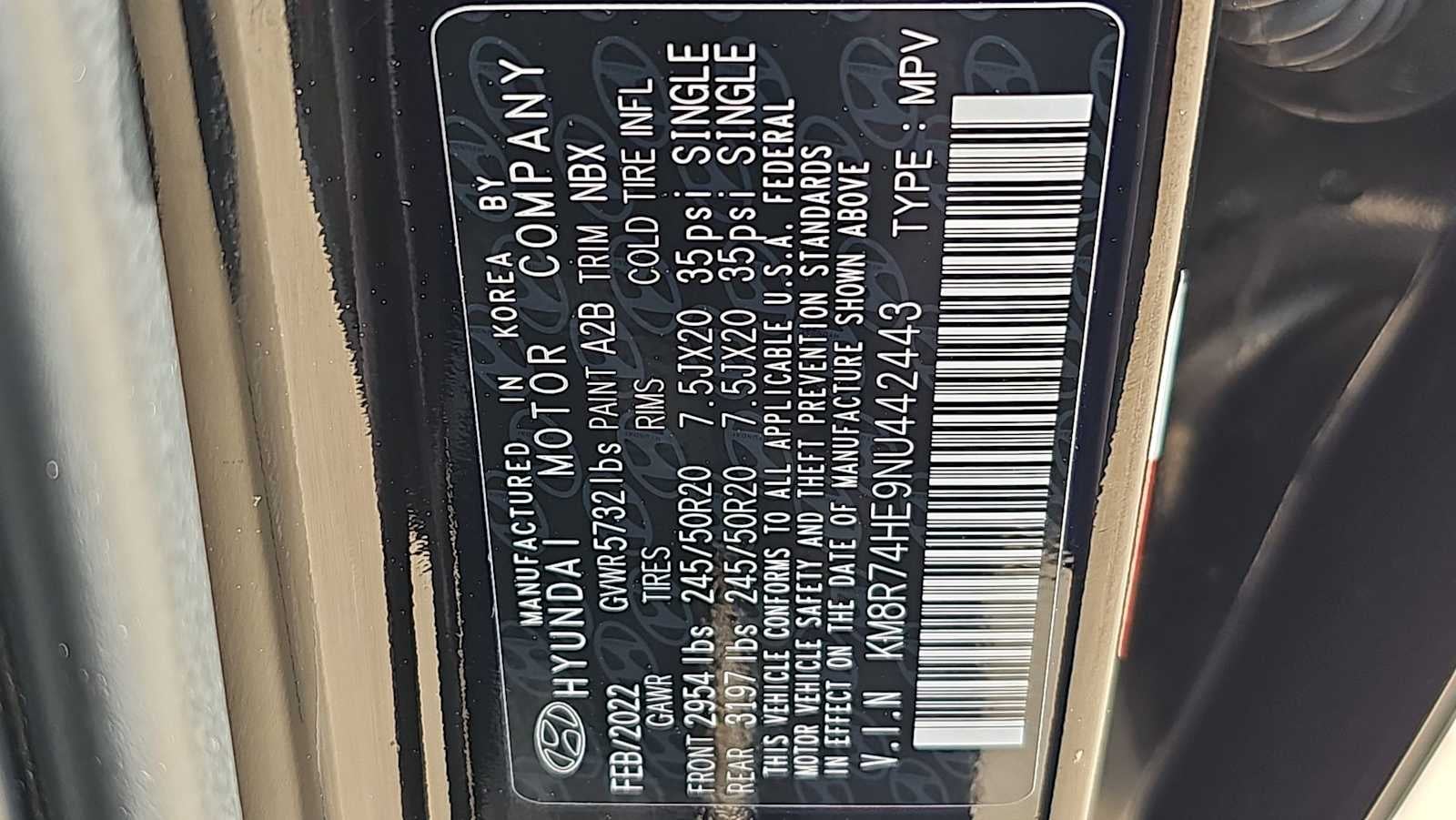 2022 Hyundai Palisade Calligraphy