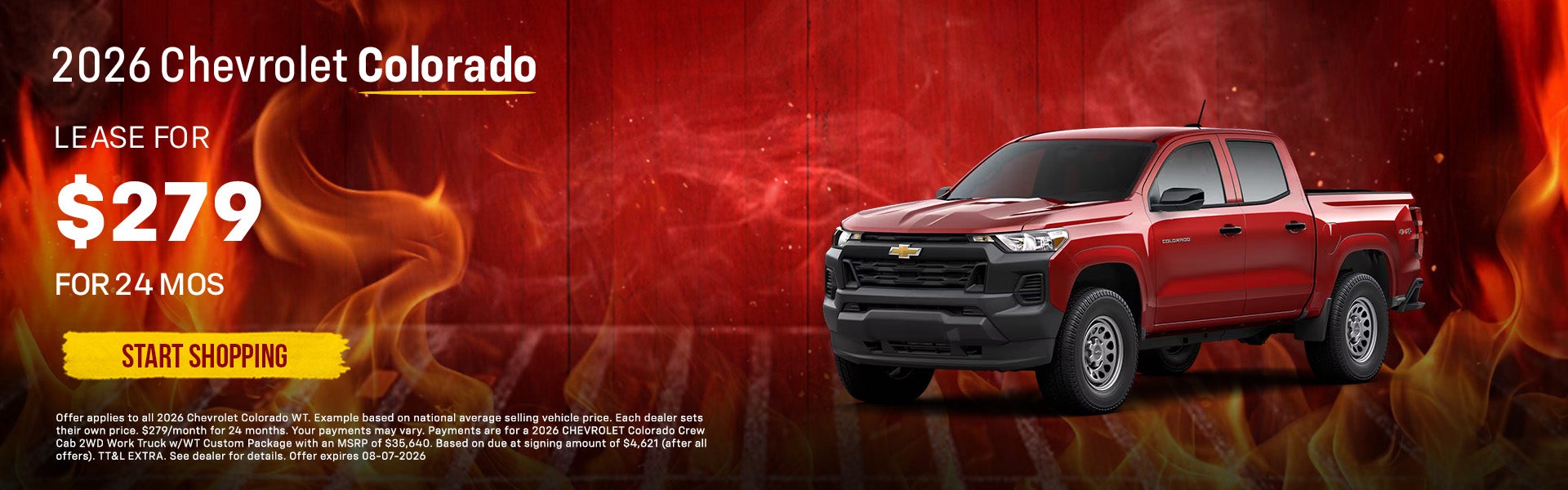 2026 Chevrolet Colorado Offer
