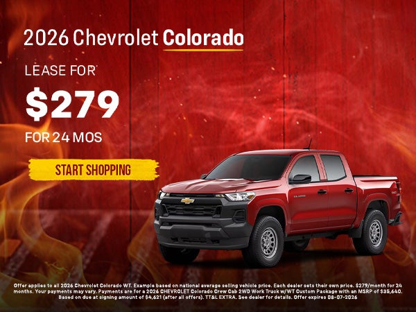 2026 Chevrolet Colorado Offer
