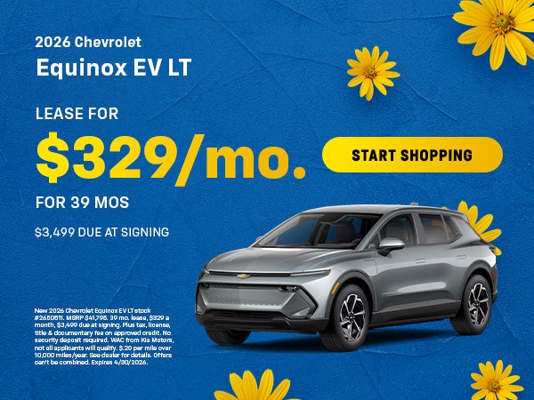2026 Chevrolet Equinox EV LT Offer