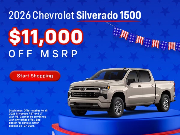 2026 Chevrolet Silverado 1500 Offer