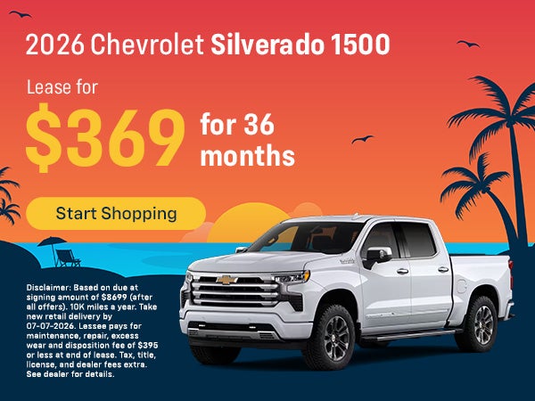 2026 Chevrolet Silverado 1500 Offer