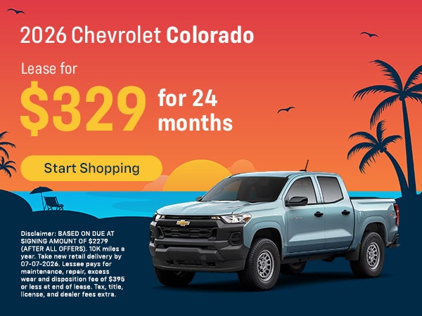 2026 Chevrolet Colorado offer