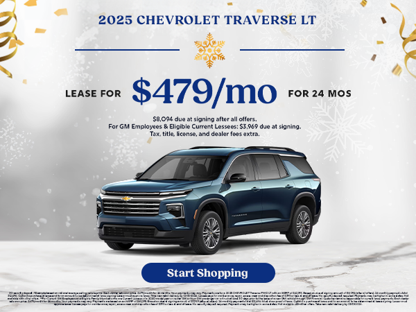 2025 Chevrolet Traverse LT