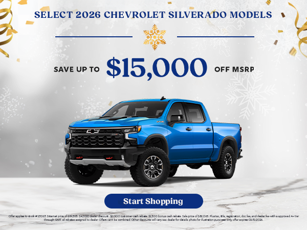 2026 Chevrolet Silverado Models