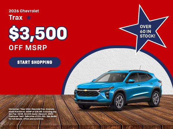 2026 Chevrolet Trax Offer