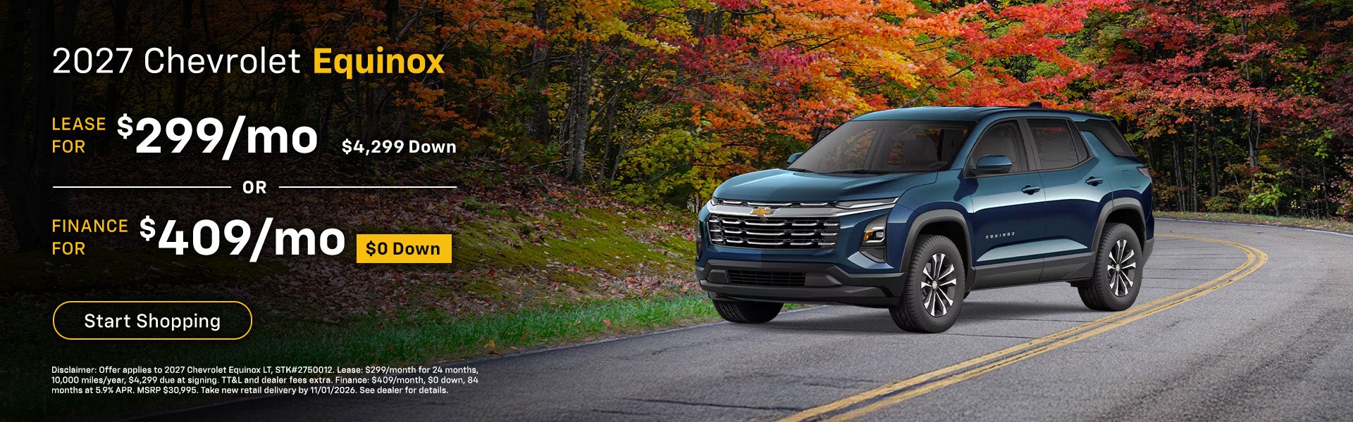 2026 Chevrolet Equinox Offer