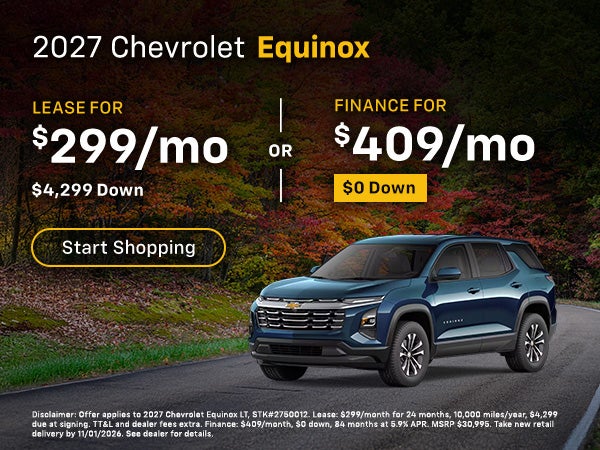 2026 Chevrolet Blazer Offer