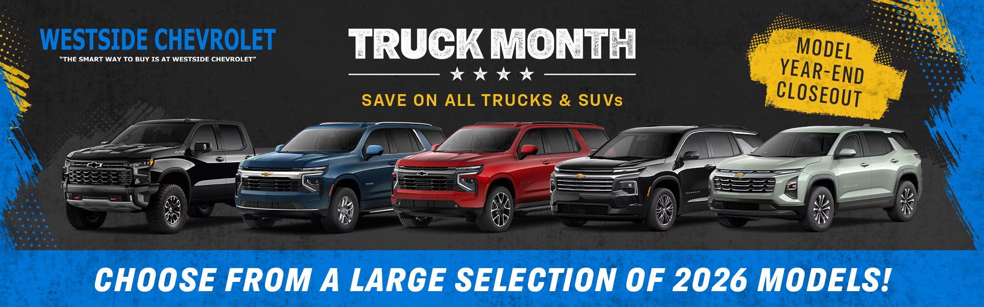 Huge Offers on New 2026 Chevrolet Trucks and SUVs