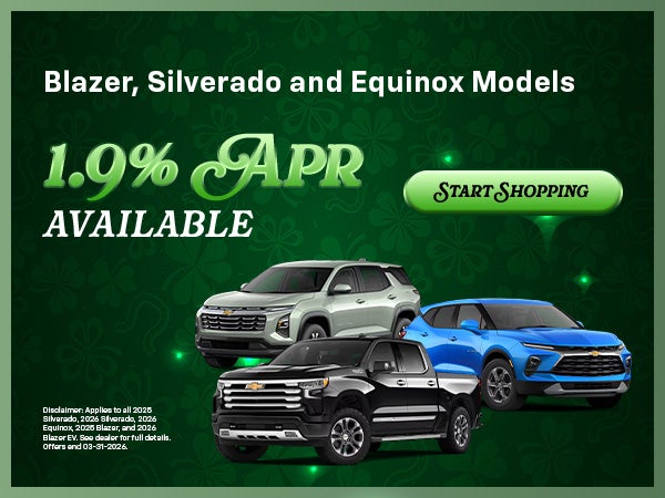 New Blazer, Silverado and Equinox